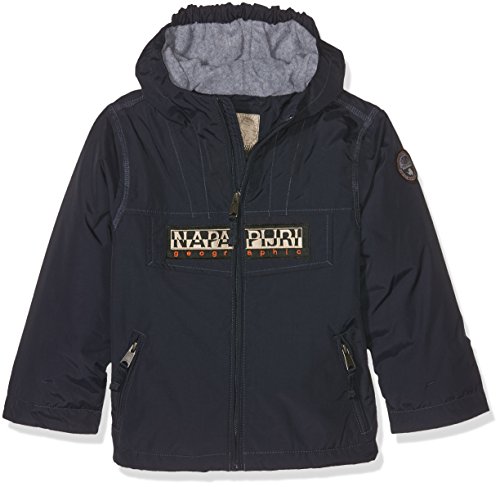Napapijri Rainforest Open Jacke Chaqueta, Azul (BLU Marine 176), 164 (Talla del Fabricante: 14) para Niños