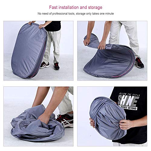 Naroote Sauna Steamer, 2L Sauna Steamer Portable Pot Machine Home Personal SPA Interior Terapia de Adelgazamiento Corporal(UE, 220V)