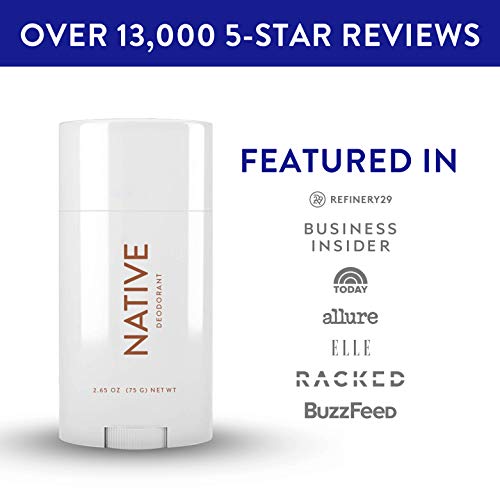 Native Deodorant - Natural Deodorant - Vegan, Gluten Free, Cruelty Free - Free of Aluminum, Parabens & Sulfates - Born in the USA - Charcoal by Native