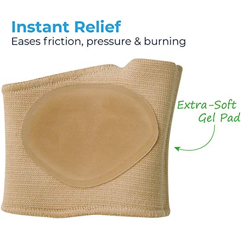 NatraCure Mangas Metatarsianas de Gel (Pequeña/Mediano) - 1225/26-MC CAT