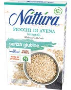 Nattura Copos de Granos Enteros Sin Gluten Rico en Fibra Con Betaglucanos Fuente de Proteína Vegana OK - (6 x 350 gramos)