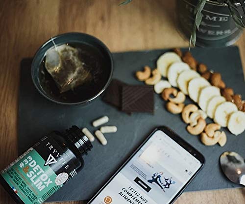 Natural detox del hígado | Supresor del apetito | Ayuda a controlar el peso | alcachofa | Té verde | Guaraná | Diente de león + 10 ingredientes | Cápsulas vegetales