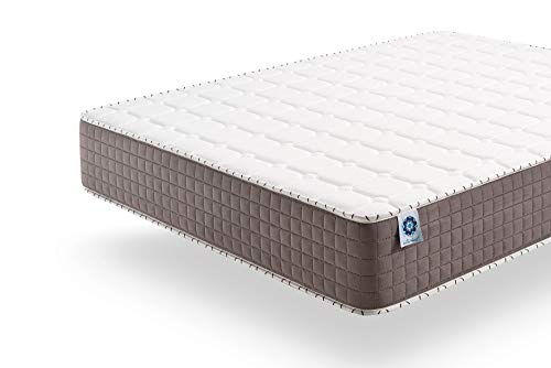 Naturalex | Extrafresh | Colchón 150x200 Cm Máxima Transpiración Sensación Fresca | Última Generación Látex BiAlveolar | Mejorado Distribución Soporte Lumbar | Ergonómico | Hipoalergénico | Oekotex