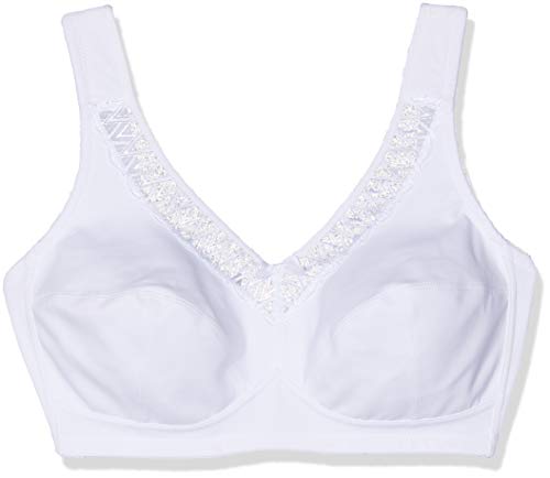 Naturana 5236 Sujetador sin Aros, Blanco (White 300), 110D (Talla del Fabricante: 42D) para Mujer