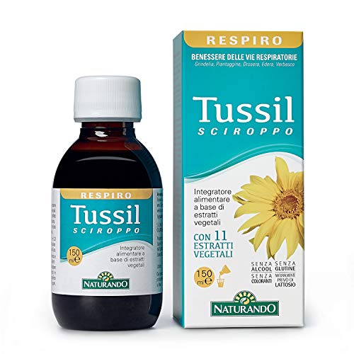 Naturando - Tussil Jarabe 150 ml - Complemento alimenticio para la Fluidez de las Secreciones Bronquiales - Acción Rápida y Eficaz