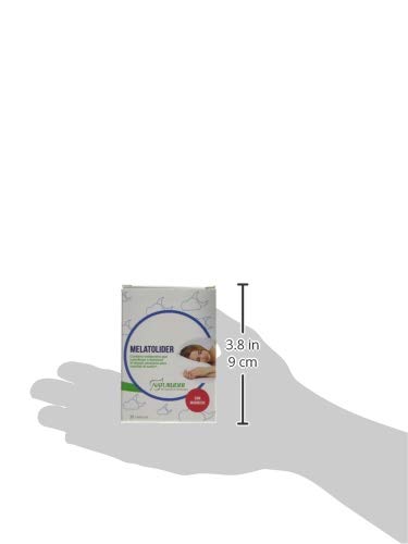 Naturlíder Melatolíder - Complemento Alimenticio con Melatonina 1mg, Escutelaria y Magnesio.