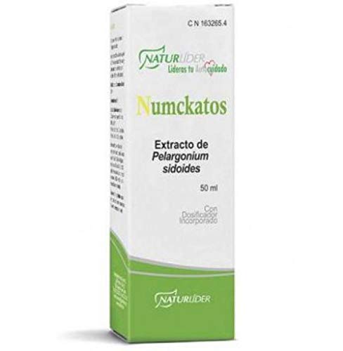 Naturlíder Numckatos Gotas Extracto de Pelargonium Sidoides para Aparato Respiratorio - 50 ml