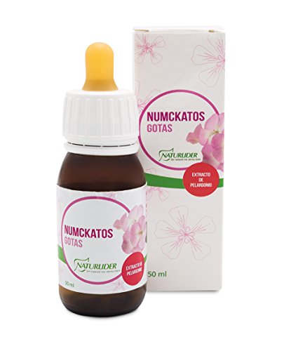 Naturlíder Numckatos Gotas Extracto de Pelargonium Sidoides para Aparato Respiratorio - 50 ml