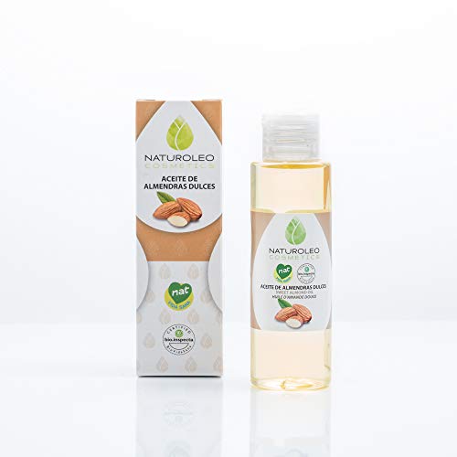 Naturoleo Cosmetics - Aceite Almendras Dulces NAT - 100% Puro y Natural Certificado - 100 ml