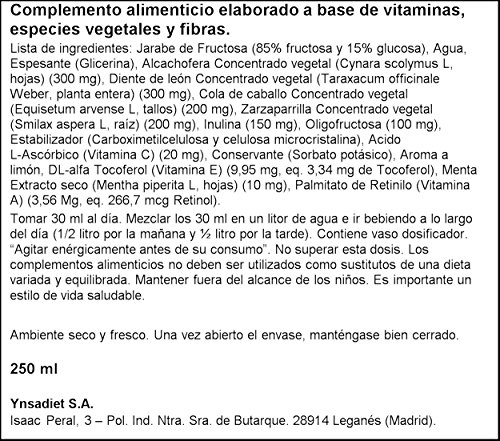 Naturtierra - Jarabe Alcachofa Y Diente León 250 ml - [paquete de 3]