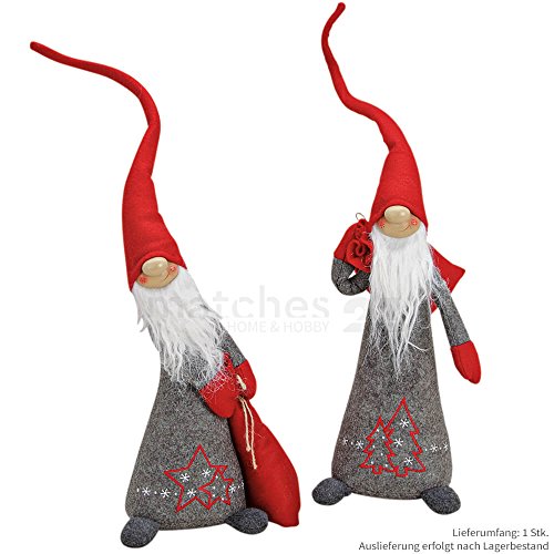 Navidad Santa Claus secreto de duendes figura 58 cm hermosa decoración navideña de duendes 2-modelos surtidos