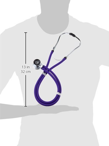 NCD Medical/Prestige Medical S122-PUR - Estetoscopio tipo Sprague-Rappaport, color morado