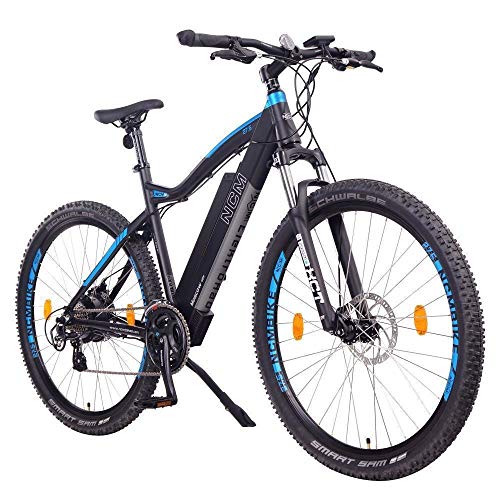 NCM Moscow Bicicleta eléctrica de montaña, 250W, Batería 48V 13Ah 624Wh (Negro 27,5")