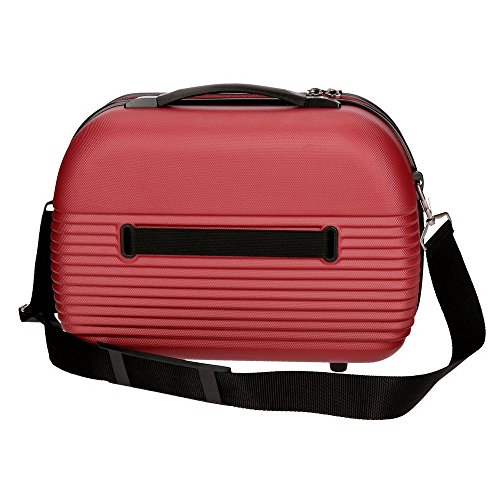 Neceser Movom Dakar ABS adaptable a trolley Rojo