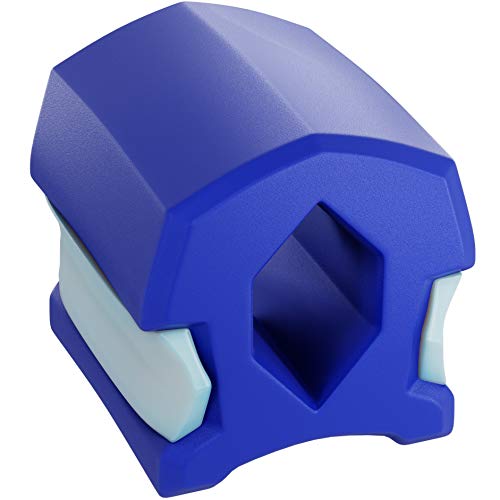 N/Ejercitador de mandíbula - Tóner facial - Senderismo Fitness - para fortalecer los músculos de la cara y el cuello y reducir el efecto de una barbilla doble, , ,  Azul,, ]