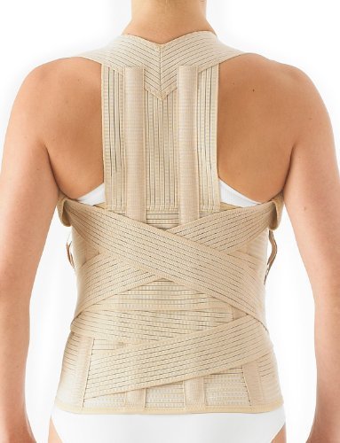 Neo G Órtesis dorsolumbar - Talla L - A/Estándar - Calidad de Grado Médico. Tejido transpirable. Ayuda con dolores, espasmos musculares, cifosis temprana, recuperación y rehabilitación - Unisex