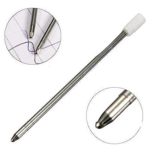 NEO+ Recambio compatible para bolígrafo de cristal con cristales de Swarovski, tinta 10 x Negro