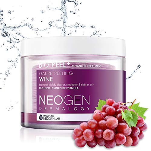 NEOGEN DERMALOGY BIO - Peel Gauze Peeling Wine 30 Count, 200ml by NEOGEN DERMALOGY