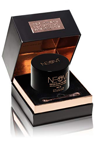 NEOVI ANTI AGING crema de día Vitamina A-C-E Protección solar SPF30 UVA IR UVB Crema hidratante 50 ml DETOX & ANTI POLLUTION día crema solar