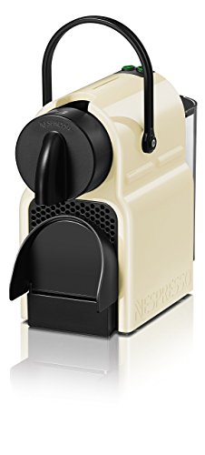 Nespresso De'Longhi Inissia EN80.CW - Cafetera monodosis de cápsulas Nespresso, 19 bares, apagado automático, color crema