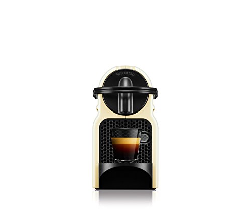 Nespresso De'Longhi Inissia EN80.CW - Cafetera monodosis de cápsulas Nespresso, 19 bares, apagado automático, color crema