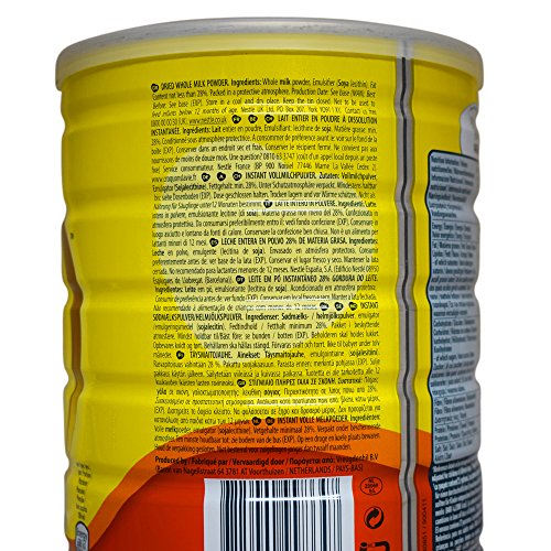 Nestlé Nido instantánea completa Crema de leche en polvo - 1 x 900gm