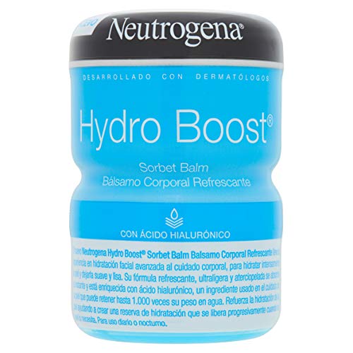 Neutrogena Hydro Boost Bálsamo Corporal Refrescante, 2 tarros de 200ml