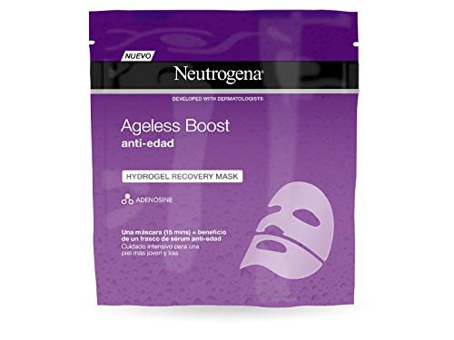 Neutrogena Hydroboost, Máscara de Hidrogel Anti-edad - 12 Unidades