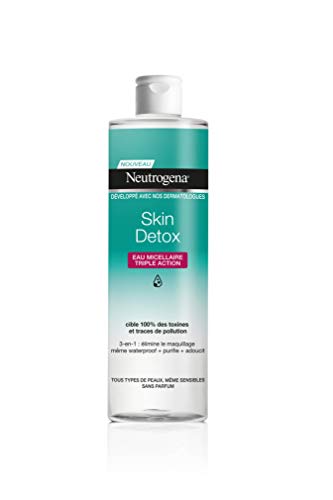 Neutrogena Skin Detox Agua Micelar Triple Acción - 400 ml.