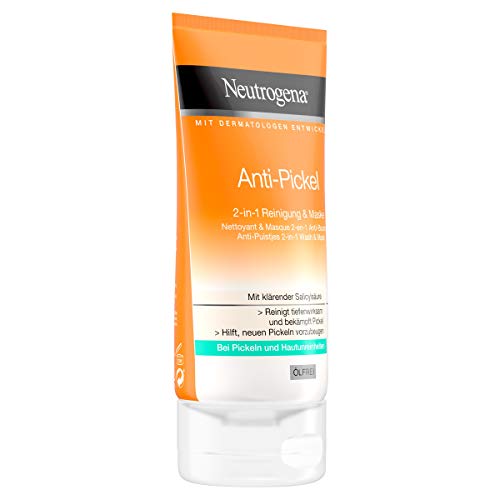 Neutrogena Visibly Clear 2 en 1 Limpiadora Y Máscara - 2 Unidades x 150 ml.
