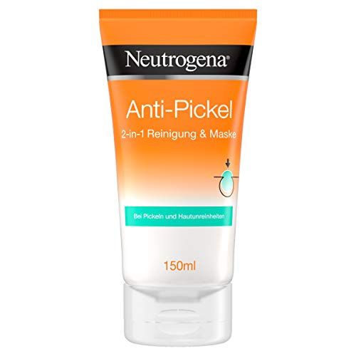 Neutrogena Visibly Clear 2 en 1 Limpiadora Y Máscara - 2 Unidades x 150 ml.