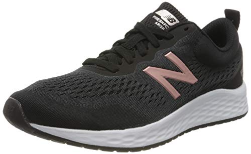 New Balance Fresh Foam Arishi V3, Zapatillas para Correr de Carretera para Mujer, Negro (Black/White/Rose Gold), 36.5 EU
