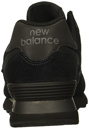 New Balance Hombre 574v2-core Trainers Zapatillas, Negro (Triple Black), 44.5 EU