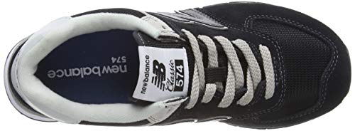 New Balance Mujer 574v2 Core, Zapatillas Negro (Black), 37 EU