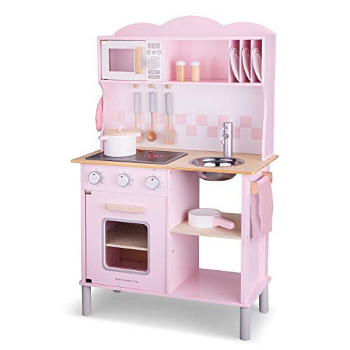 New Classic Toys-11067 Cocina, Color Rosa (11067)