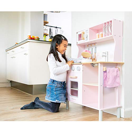 New Classic Toys-11067 Cocina, Color Rosa (11067)