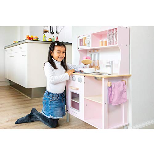 New Classic Toys-11067 Cocina, Color Rosa (11067)