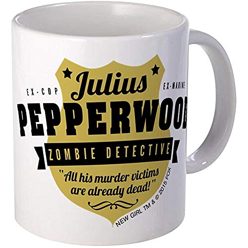New Girl Julius Pepperwood Mug Taza de café única, taza de café