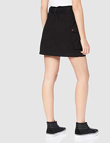 New Look Bellow Skirt Falda, Negro (Black 1), 34 (Talla del Fabricante: 6) para Mujer