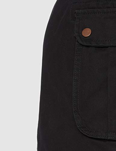 New Look Bellow Skirt Falda, Negro (Black 1), 34 (Talla del Fabricante: 6) para Mujer