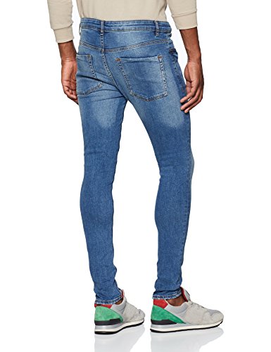 New Look Kit, Vaqueros skinny Hombre, Azul (Bright Blue), W76/L81 (Talla fabricante: W30/L32 )