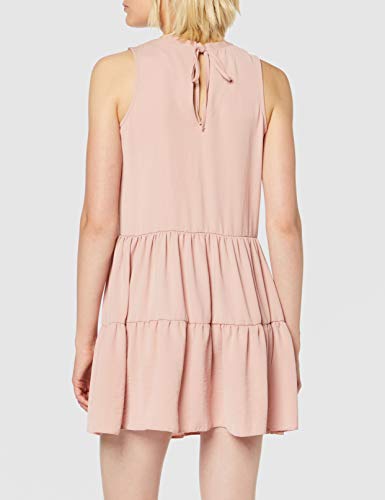 New Look Smock Vestido, Rosa (Light Pink 70), 40 (Talla del Fabricante: 12) para Mujer