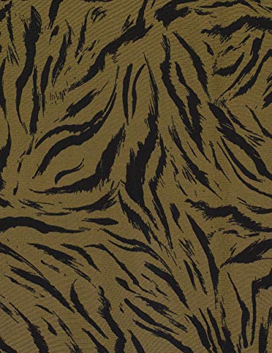 New Look Tara Tiger Split Midi s12 Falda, Marrón (Dark Khaki 34), 40 (Talla del Fabricante: 12) para Mujer