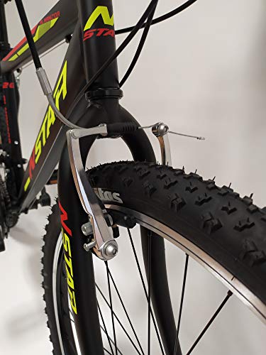 New Star 80AR002 - Bicicleta BTT 26" para Hombre