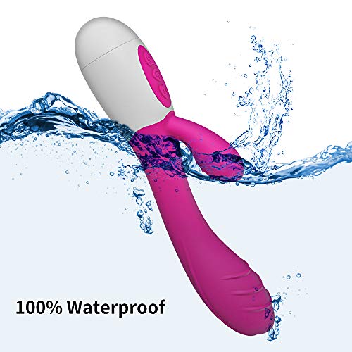 Newdy Vǐbrǎdǒr Mujér con Calefacción Inteligente, Cônșộlạdôr Portátil Silicona con 10 Modos, Juguétés Séxáles para Parejạs Pǔntǒ G y Clítǒrǐs Récargable USB Magnético