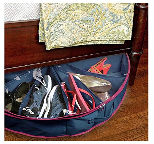 NEWEL SHOE El Zapato va-Redondo-Organizador Conveniente, Bufanda Redonda del almacenaje del hogar, Bolso casero del Sombrero del almacenaje del Recorrido