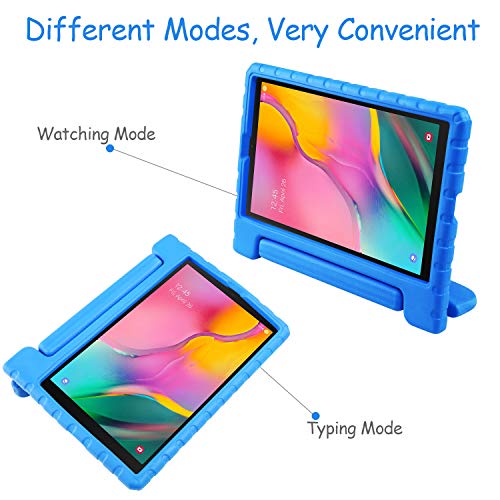 NEWSTYLE Funda para Samsung Galaxy Tab A 10.1 2019,Ligero y Super Protective Funda diseñar Especialmente para los niños para Galaxy Tab A 10.1 2019 SM-T510/ T515 (Azul)