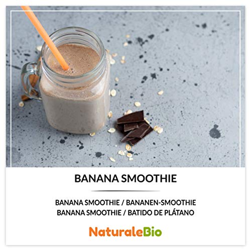 Nibs de Cacao Crudo Ecológico 1 kg. 100% Puntas de Cacao Bio, Natural y Puro. Cultivado en Perú a partir de la planta Theobroma cacao. Fuente de magnesio, potasio y hierro. NaturaleBio