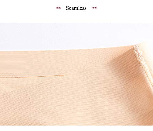 Nightease Ropa Interior Tanga de Seda de Hielo para Mujeres Paquete de 6 Sin Costura Bragas (L, Estilo1)