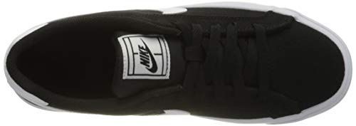 Nike Court Royale AC Canvas, Zapatillas para Mujer, Negro/Blanco, 40 EU